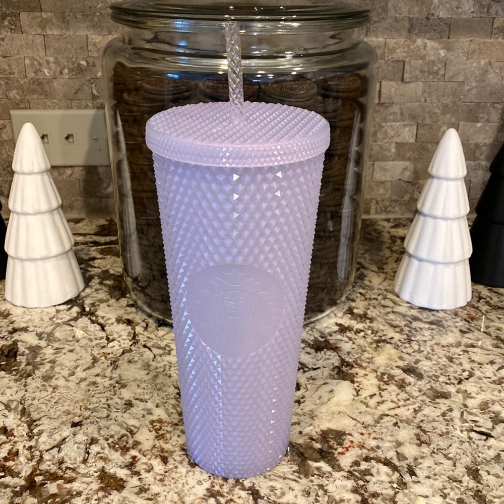 Starbucks Iridescent Bling Studded Holiday 2021 Tumbler